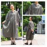 さらりっコットン100% ギャザー シャツワンピース | A Happy Marilyn | 詳細画像14