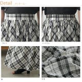 LUMFORLEproducedbyMy:nia チェック フレアスカート | A Happy Marilyn | 詳細画像19