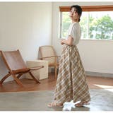 LUMFORLEproducedbyMy:nia チェック フレアスカート | A Happy Marilyn | 詳細画像11