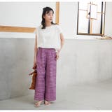 LUMFORLEproducedbyMy:nia チェック ワイドパンツ | A Happy Marilyn | 詳細画像9 