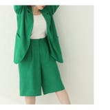 ラファモプロデュース リネンライク バミューダパンツ | A Happy Marilyn | 詳細画像15 