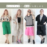 ラファモプロデュース リネンライク バミューダパンツ | A Happy Marilyn | 詳細画像14 