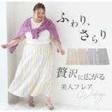 ラファモプロデュース サマーストライプ フレアスカート | A Happy Marilyn | 詳細画像8