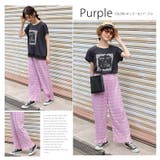 身長別で選べる2丈! レース ワイドパンツ | A Happy Marilyn | 詳細画像15