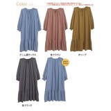 ゆとりMARILYN 裾フリル カフタンワンピース | A Happy Marilyn | 詳細画像3