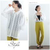 カットワーク レース シャツ | A Happy Marilyn | 詳細画像8