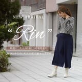 Rin シルキーポンチ ワイドパンツ | A Happy Marilyn | 詳細画像4