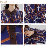 チェーン柄プリント クレリックワンピース 大きいサイズ | A Happy Marilyn | 詳細画像9 