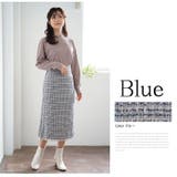 上品 ファンシーツイード ナロースカート | A Happy Marilyn | 詳細画像7