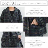 ブークレー チェック柄 コート | A Happy Marilyn | 詳細画像4