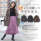 ブークレー チェック柄 コート | A Happy Marilyn | 詳細画像6