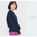 LAVEANGE パール釦 クルーカーディガン | A Happy Marilyn | 詳細画像5