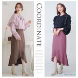 MarilynSweet体型別フェミニン フリル マーメイドスカート | A Happy Marilyn | 詳細画像11 