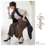 MarilynSweet体型別フェミニン ベルトオン ワイドパンツ | A Happy Marilyn | 詳細画像10