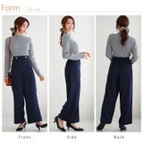 MarilynSweet体型別フェミニン ベルトオン ワイドパンツ | A Happy Marilyn | 詳細画像14