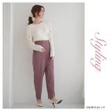 MarilynSweet体型別フェミニン 裾スリット入り テーパードパンツ | A Happy Marilyn | 詳細画像11
