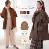 MarilynSweet体型別フェミニン ケープコート ジャケット | A Happy Marilyn | 詳細画像1