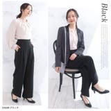 Rin ぽっこりお腹を目立たせない ストレートワイドパンツ | A Happy Marilyn | 詳細画像17 