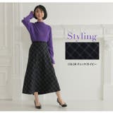 Rin あったかいのにスッキリ綺麗 フレアスカート | A Happy Marilyn | 詳細画像18