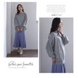 ぷっくりボリューム袖の もっちりニット プルオーバー | A Happy Marilyn | 詳細画像17