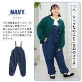 ウエストマークと裾ドロストで 大人の可愛さ引き出す サロペット | A Happy Marilyn | 詳細画像12
