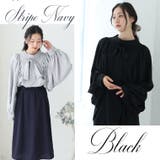 デコルテ ギャザースリーブ ボウタイブラウス | A Happy Marilyn | 詳細画像9