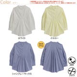 LUMFORLEproducedbyMy:nia ストレッチ シャツチュニック | A Happy Marilyn | 詳細画像2 