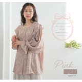 線画 花柄 フリルブラウス | A Happy Marilyn | 詳細画像15 