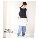 ゆとりMARILYN ストライプ 脇リボンベスト | A Happy Marilyn | 詳細画像11