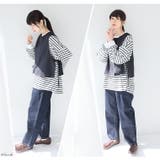 ゆとりMARILYN ストライプ 脇リボンベスト | A Happy Marilyn | 詳細画像12