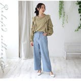 effortlessmode ダブルフリル ブラウス | A Happy Marilyn | 詳細画像14