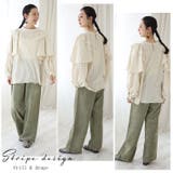 effortlessmode ダブルフリル ブラウス | A Happy Marilyn | 詳細画像19