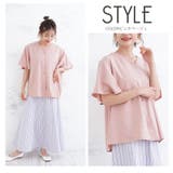 半袖 袖フレア ブラウス | A Happy Marilyn | 詳細画像13 