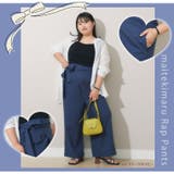 アンバサダーコラボ 巻き ワイドパンツ | A Happy Marilyn | 詳細画像14