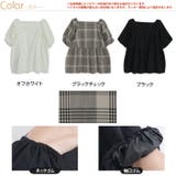 Rin スクエアネック バルーン袖ブラウス | A Happy Marilyn | 詳細画像2 