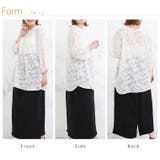 Rin 花柄シフォンジャガード 前後2WAYブラウス | A Happy Marilyn | 詳細画像16 