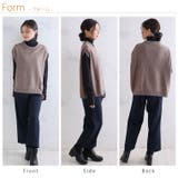 綿混 シンプル ニットベスト | A Happy Marilyn | 詳細画像11