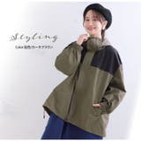 配色 バックギャザー マウンテンパーカー | A Happy Marilyn | 詳細画像17 