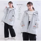 配色 バックギャザー マウンテンパーカー | A Happy Marilyn | 詳細画像18 