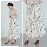 Rin 花柄フロッキー フレアスカート | A Happy Marilyn | 詳細画像10 