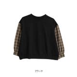 ラファモプロデュース チェック袖切替 スウェット | A Happy Marilyn | 詳細画像15 