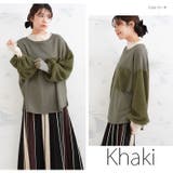 一枚でお洒落なスウェット 袖ボア プルオーバー | A Happy Marilyn | 詳細画像11