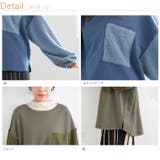 一枚でお洒落なスウェット 袖ボア プルオーバー | A Happy Marilyn | 詳細画像13