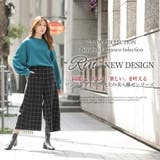 Rin ストレッチ ワイドパンツ | A Happy Marilyn | 詳細画像4