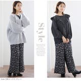 裏フリース プリーツ ワイドパンツ | A Happy Marilyn | 詳細画像17