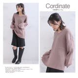 しっかりもっちりリブ Vネック プルオーバー | A Happy Marilyn | 詳細画像16 