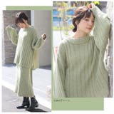 リブで細魅せ ニット セットアップ | A Happy Marilyn | 詳細画像19 