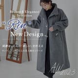 Rin スタンドカラー ダッフル風コート | A Happy Marilyn | 詳細画像3