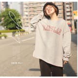 綿100％ 裏起毛 ロゴトレーナー | A Happy Marilyn | 詳細画像17 