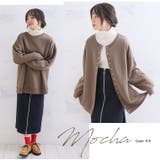 ぽっちゃりさんの為に作ったキルトシリーズ 前後2WAY ドット釦カーディガン | A Happy Marilyn | 詳細画像14